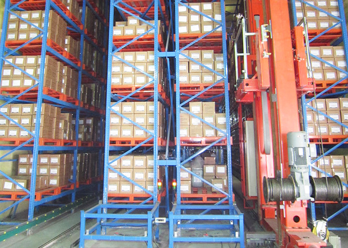 롤러 콘베이어 ASRS 팔레트 찌그러짐 변형 1.6m 높이 600 킬로그램 1800 킬로그램 부하 용량